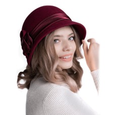 Фетровый капор №85 марсал Фетровый капор №85 марсал