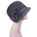Фетровый капор №85 тёмно-серый Фетровый капор №85 тёмно-серый