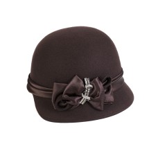 Фетровый капор №85 коричневый Фетровый капор №85 коричневый