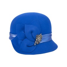 Фетровый капор №85 индиго Фетровый капор №85 индиго