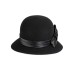 Фетровая шляпка № 86 чёрная Фетровая шляпка № 86 чёрная