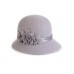 Фетровая шляпка № 86 светло-серая Фетровая шляпка № 86 светло-серая