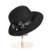 Фетровая шляпка №9 чёрная Фетровая шляпка №9 чёрная
