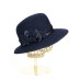 Фетровая шляпка №9 тёмно-синяя Фетровая шляпка №9 тёмно-синяя