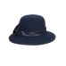 Фетровая шляпка №9 тёмно-синяя Фетровая шляпка №9 тёмно-синяя