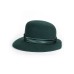 Фетровая шляпка №9 изумрудная Фетровая шляпка №9 изумрудная