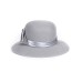 Фетровая шляпка №9 светло-серая Фетровая шляпка №9 светло-серая