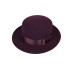 Канотье -фетровая шляпка № 900 бордовая Канотье -фетровая шляпка № 900 бордовая