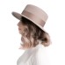 Канотье -фетровая шляпка № 900 песочная Канотье -фетровая шляпка № 900 песочная