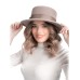 Канотье -фетровая шляпка № 900 песочная Канотье -фетровая шляпка № 900 песочная