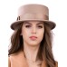 Канотье -фетровая шляпка № 901 песочная Канотье -фетровая шляпка № 901 песочная