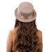 Канотье -фетровая шляпка № 901 песочная Канотье -фетровая шляпка № 901 песочная
