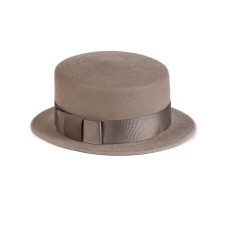 Канотье -фетровая шляпка № 901 песочная Канотье -фетровая шляпка № 901 песочная