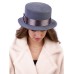 Канотье -фетровая шляпка № 901 серо-голубая Канотье -фетровая шляпка № 901 серо-голубая