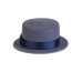 Канотье -фетровая шляпка № 901 серо-голубая Канотье -фетровая шляпка № 901 серо-голубая