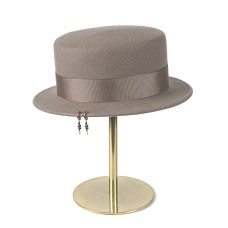 Канотье -фетровая шляпка № 901 песочная Канотье -фетровая шляпка № 901 песочная