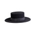 Канотье фетровая шляпка № 903 чёрная Канотье фетровая шляпка № 903 чёрная