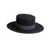Канотье фетровая шляпка № 903 чёрная Канотье фетровая шляпка № 903 чёрная