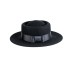 Канотье -фетровая шляпка № 904 чёрная Канотье -фетровая шляпка № 904 чёрная