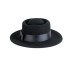 Канотье -фетровая шляпка № 904 чёрная Канотье -фетровая шляпка № 904 чёрная
