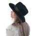 Канотье -фетровая шляпка № 904 чёрная Канотье -фетровая шляпка № 904 чёрная