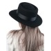 Канотье -фетровая шляпка № 904 чёрная Канотье -фетровая шляпка № 904 чёрная