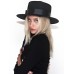 Канотье -фетровая шляпка № 904 чёрная Канотье -фетровая шляпка № 904 чёрная