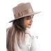 Канотье -фетровая шляпка № 904 песочная Канотье -фетровая шляпка № 904 песочная