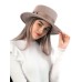 Канотье -фетровая шляпка № 904 песочная Канотье -фетровая шляпка № 904 песочная