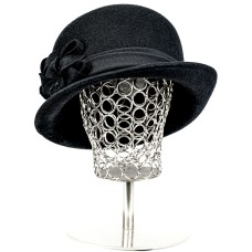 Фетровая шляпка №94 чёрная Фетровая шляпка №94 чёрная