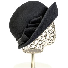Фетровая шляпка №98 чёрная Фетровая шляпка №98 чёрная