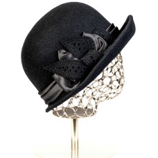 Фетровая шляпка №99 чёрная Фетровая шляпка №99 чёрная