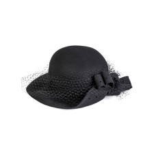 Фетровая шляпка № Ш3 чёрная Фетровая шляпка № Ш3 чёрная
