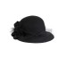 Фетровая шляпка № Ш3                                  чёрная