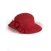 Фетровая шляпка № Ш3 красная