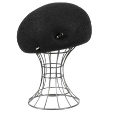 Фетровый шерстяной берет 101 чёрный Фетровый шерстяной берет 101 чёрный