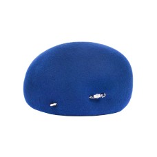 Фетровый шерстяной берет 101 синий Фетровый шерстяной берет 101 синий