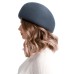 Фетровый шерстяной берет 101 темно-серый