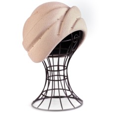 Фетровый шерстяной берет 128 Чалма пудра Фетровый шерстяной берет 128 Чалма пудра