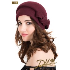 Фетровый шерстяной берет 145 цвет по соглосованию Фетровый шерстяной берет 145 цвет по соглосованию
