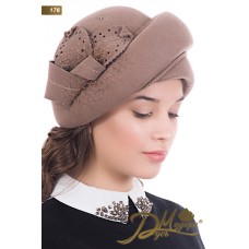 Фетровый шерстяной берет 176 цвет по согласованию Фетровый шерстяной берет 176 цвет по согласованию