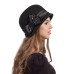 Фетровый шерстяной капор 315 чёрный Фетровый шерстяной капор 315 чёрный