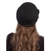 Фетровый шерстяной капор 315 чёрный Фетровый шерстяной капор 315 чёрный