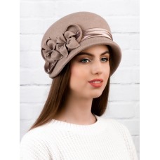 Фетровый шерстяной капор 315 песочный Фетровый шерстяной капор 315 песочный