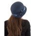 Фетровый шерстяной капор 315 мор-волна