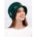 Фетровый шерстяной капор 315 изумруд Фетровый шерстяной капор 315 изумруд