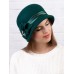 Фетровый шерстяной капор 315 изумруд Фетровый шерстяной капор 315 изумруд