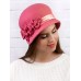 Фетровый шерстяной капор 315 розовый Фетровый шерстяной капор 315 розовый