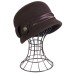 Фетровый шерстяной капор 319 ткоричневый Фетровый шерстяной капор 319 ткоричневый