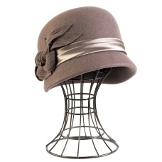 Фетровый шерстяной капор 319 капучино Фетровый шерстяной капор 319 капучино